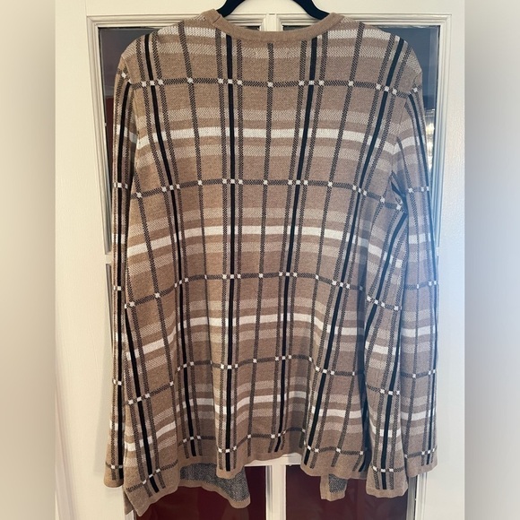 Croft & Borrow Plaid Blouse Large - Picture 5 of 5